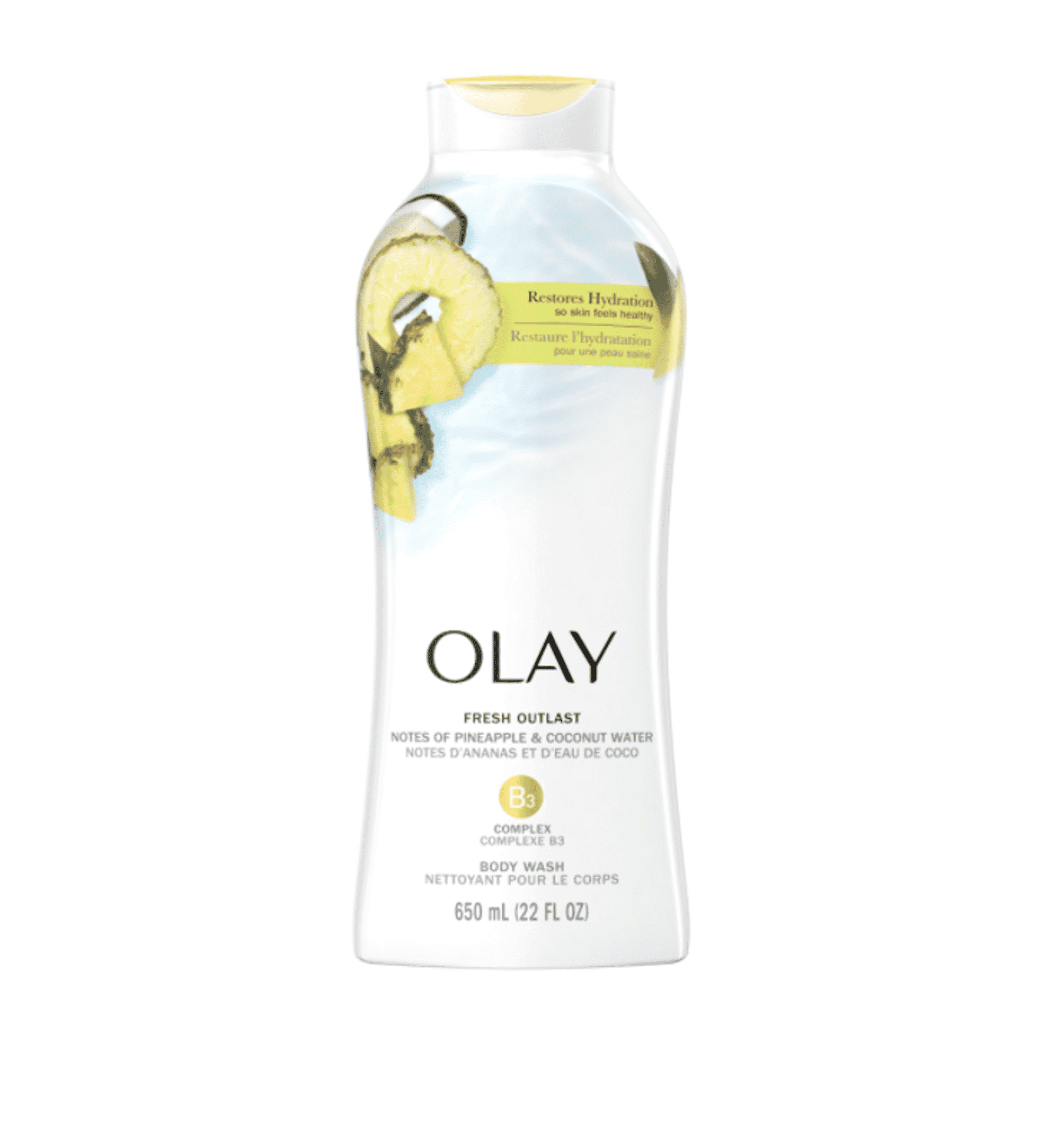 Olay Fresh Outlast Body Wash PINEAPPLE AND COCONUT WATER.