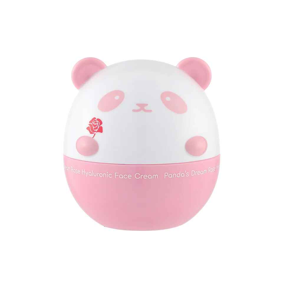 Tonymoly Pandas Dream Rose Hyaluronic Face Cream.
