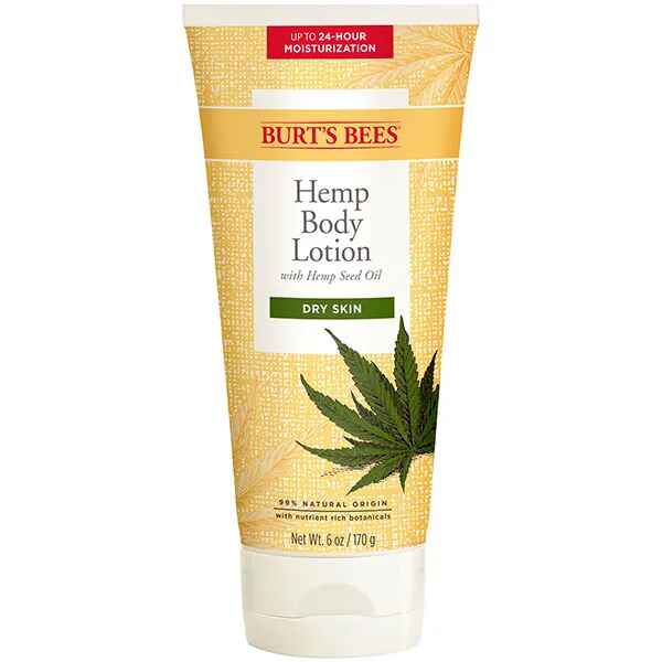 Burt's Bees Hemp Body Lotion.