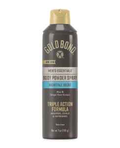Gold Bond Mens Essentials Body Powder Spray Nightfall.