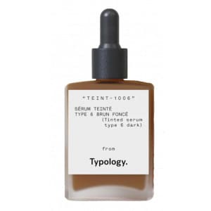 Typology Tinted Serum with Vitamin C Squalane Aloe Vera.