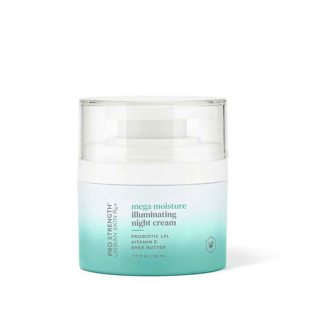 urban skin Mega Moisture Illuminating Night Cream.