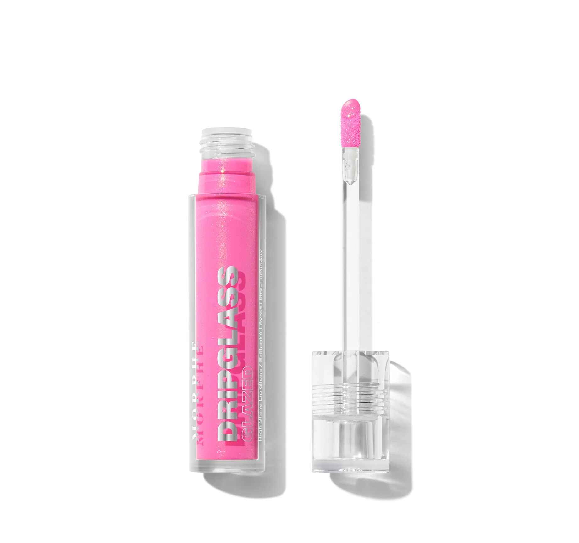 Morphe Dripglass Glazed High Shine Lip Gloss Glint Of Pink.
