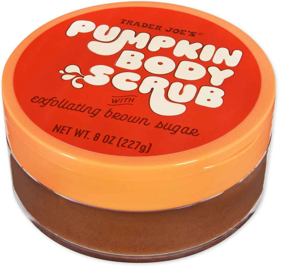 Trader Joes Pumpkin Body Scrub.