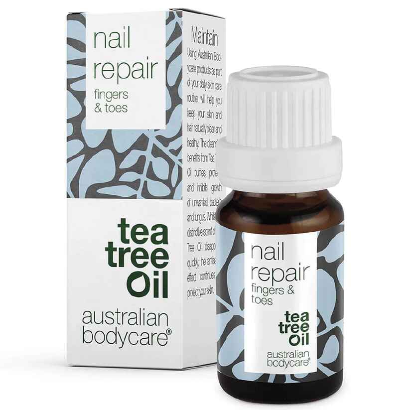Australian Bodycare Nail oil to care for damaged nails.