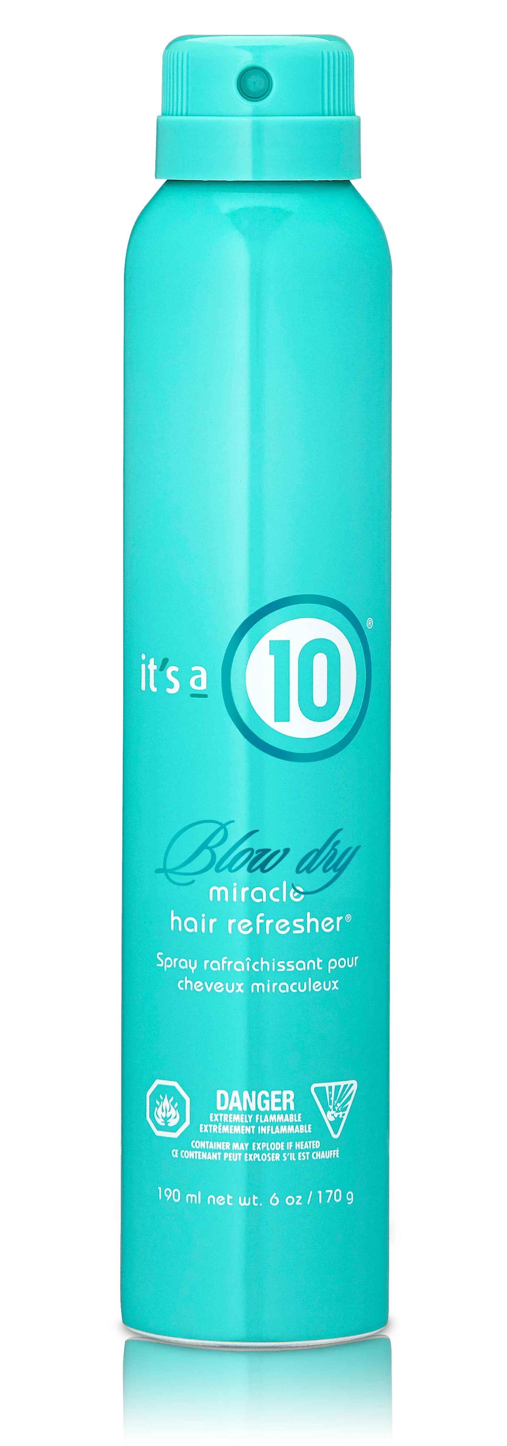ITS A 10 MIRACLE BLOW DRY HAIR REFRESHER.