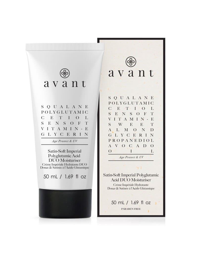 Avant skincare Satin-Soft Imperial Polyglutamic Acid DUO Moisturiser.