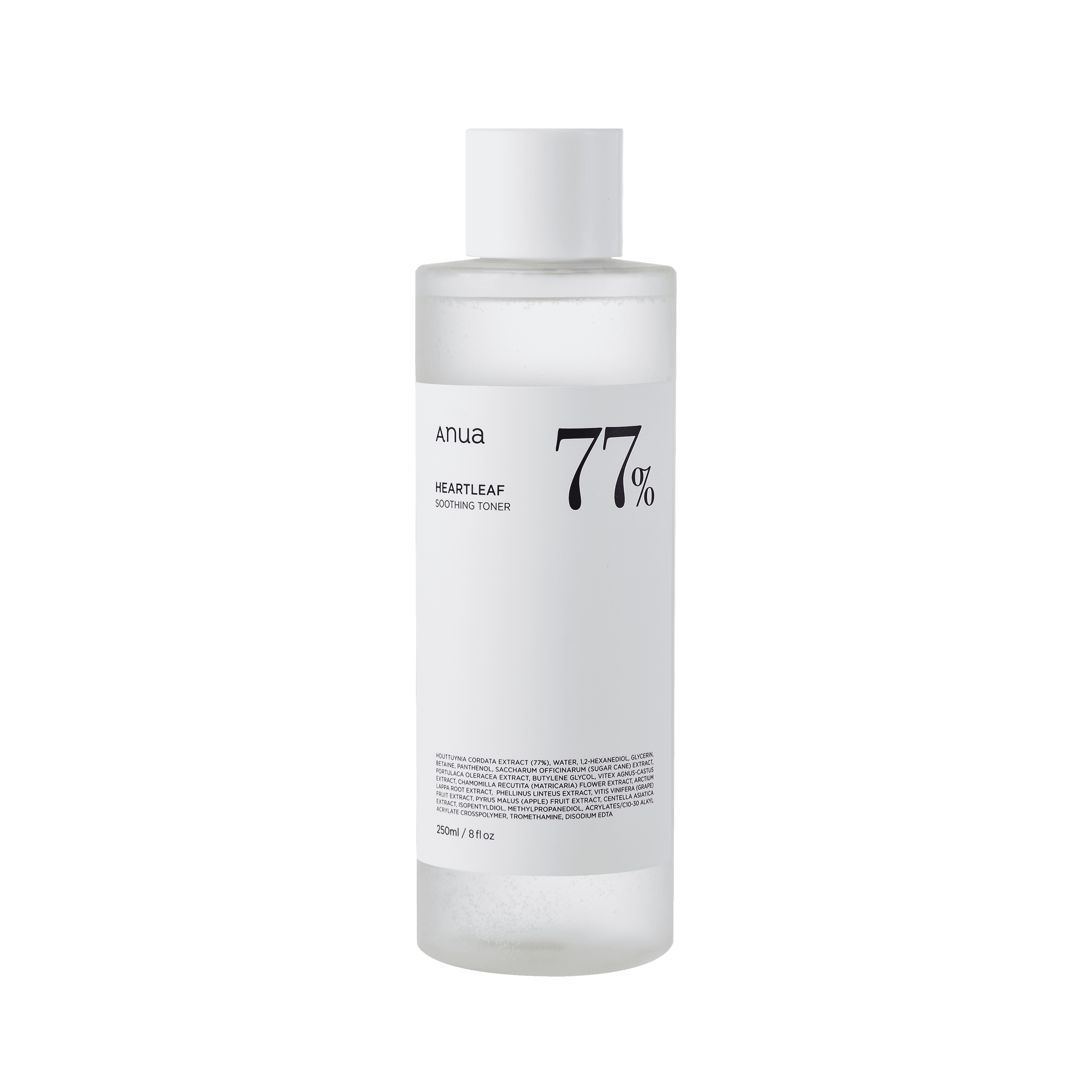 Anua HEARTLEAF 77% SOOTHING TONER 250ml.