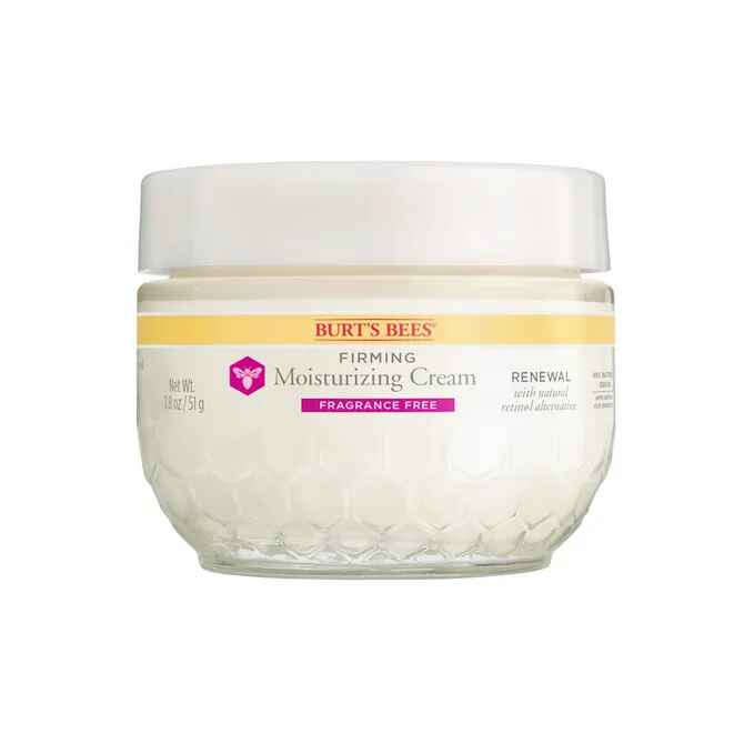 Burt's Bees Renewal Fragrance Free Firming Moisturizing Cream.