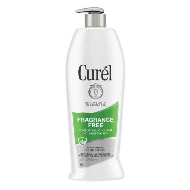 Curel FRAGRANCE FREE ORIGINAL LOTION FOR DRY SENSITIVE SKIN.