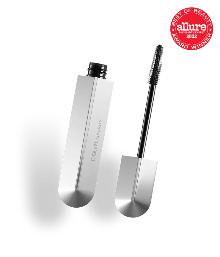 r e m beauty lengthening mascara.
