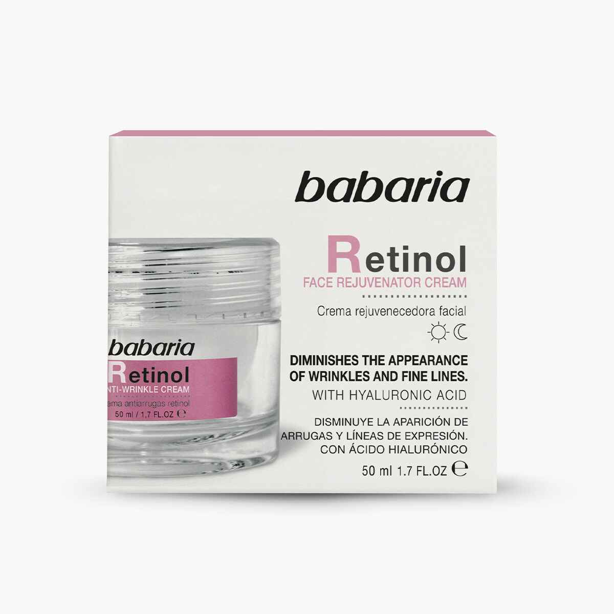 babaria Retinol Face Rejuvenator Cream.