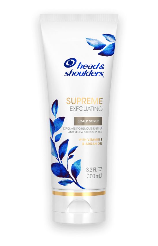 Head and shoulders SUPREME SCALP EXFOLIATING TREATMENT SCRUB.
