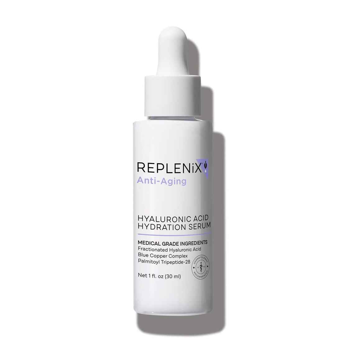 Replenix Hyaluronic Acid Hydration Serum.
