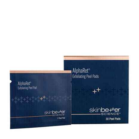 Skin Better Science AlphaRet Exfoliating Peel Pads.