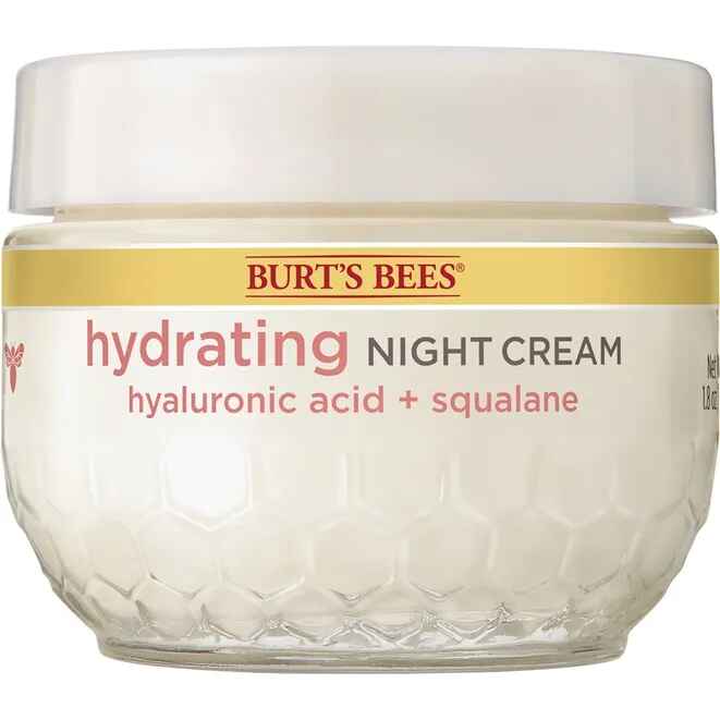 Burt's Bees Truly Glowing Night Cream.
