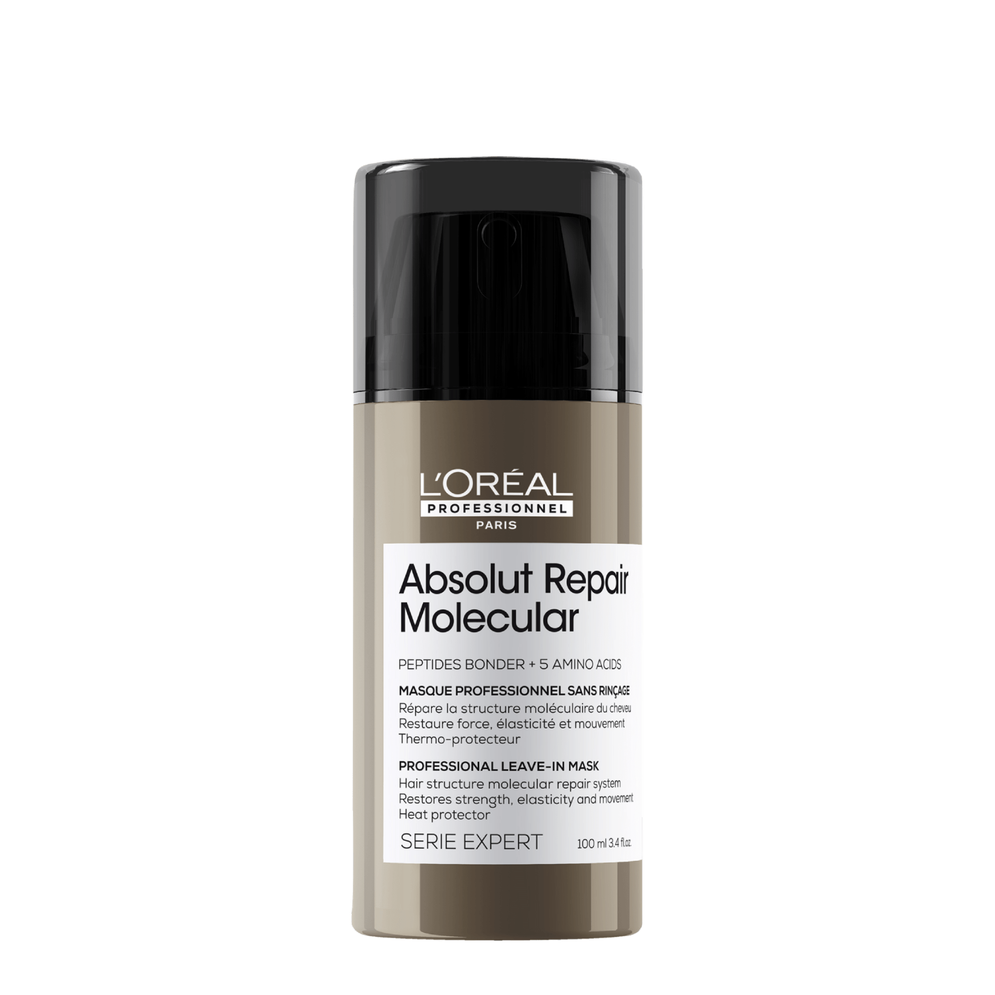 loreal proffesionel ABSOLUT REPAIR MOLECULAR LEAVE IN MASK.