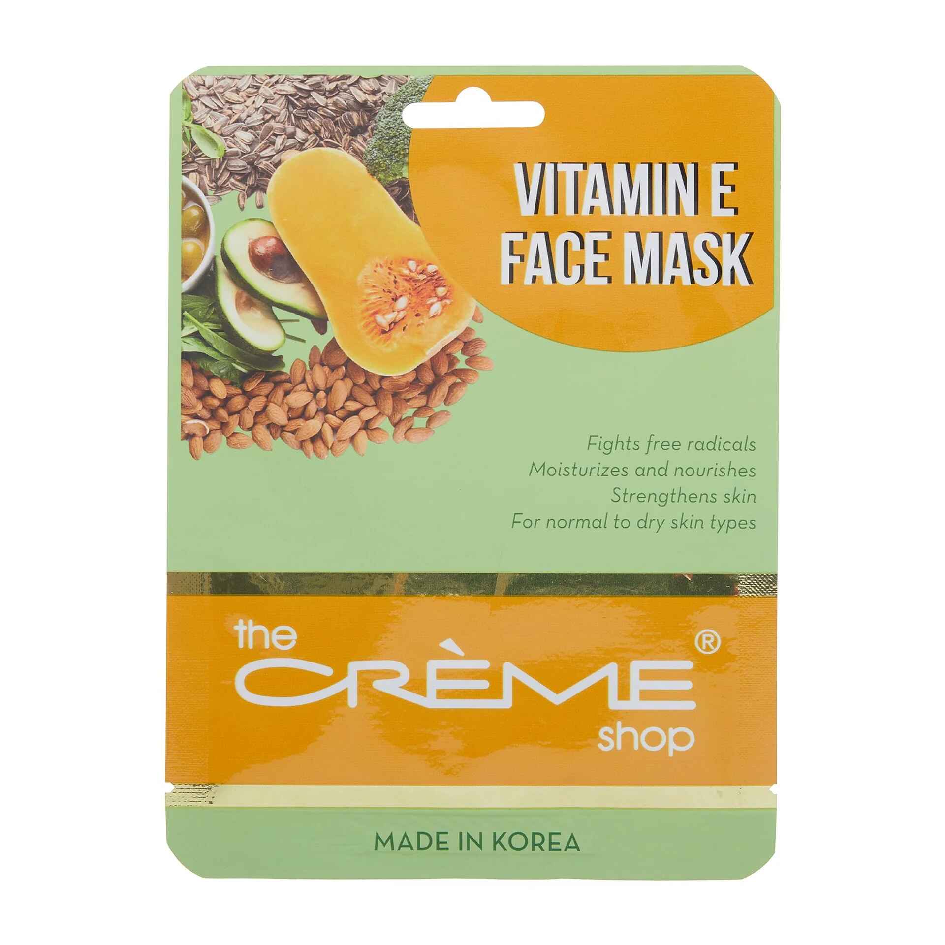 The Creme Shop VITAMIN E ESSENCE SHEET MASK MOISTURIZING.