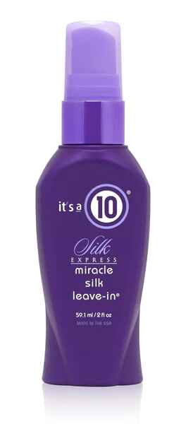 ITS A 10 SILK EXPRESS MIRACLE SILK LEAVE IN CONDITIONER.