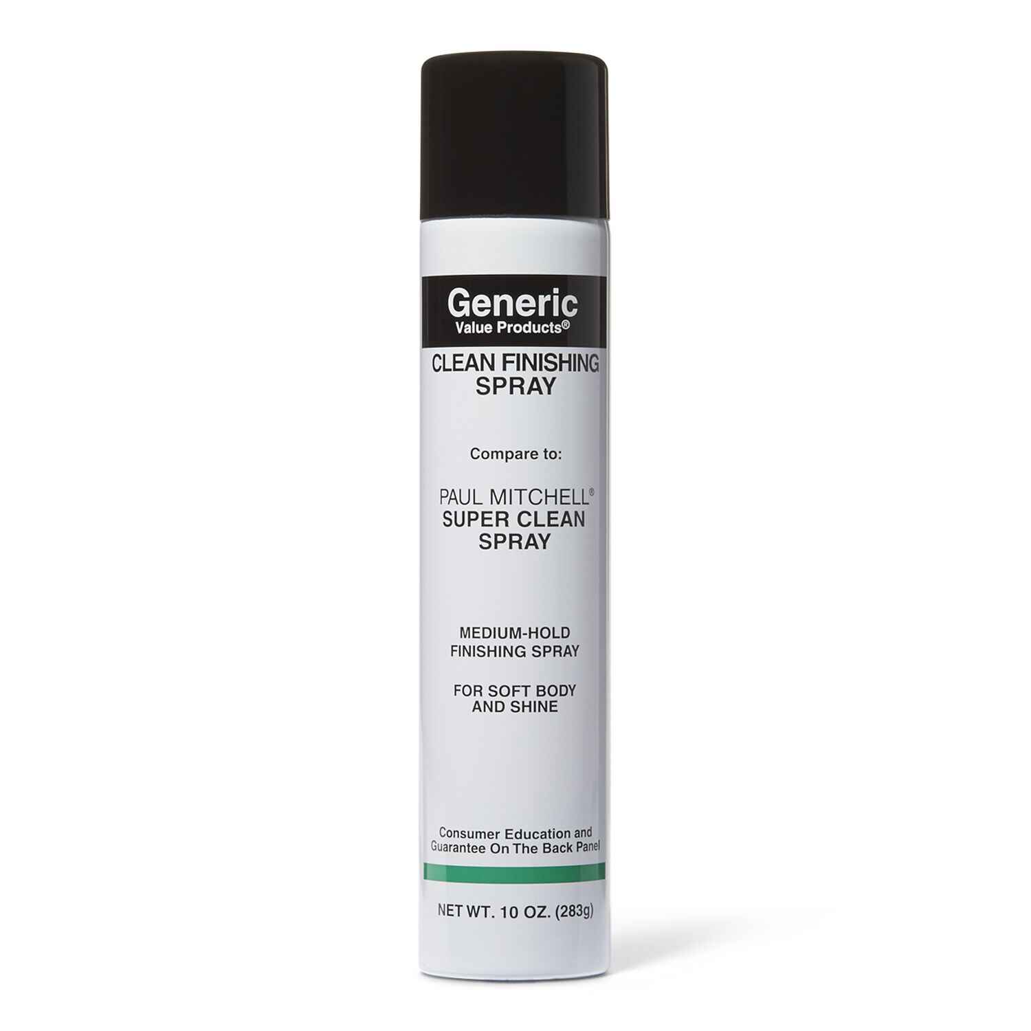 Generic Value Products Clean Finishing Spray Compare to Paul Mitchell Super Clean Spray.
