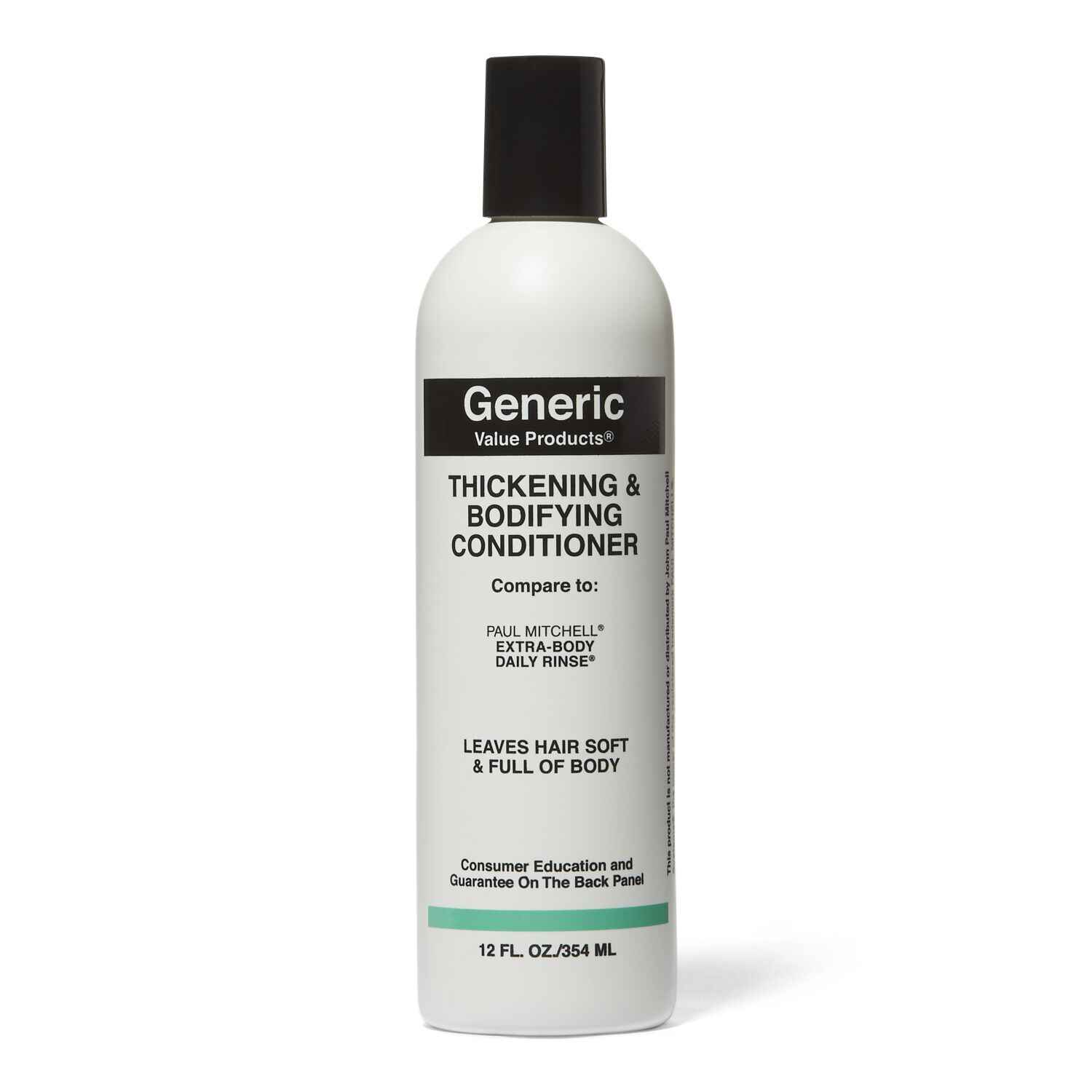 Generic Value Products Thickening and Bodifying Conditioner Compare to Paul Mitchell Extra Body Daily Rinse.