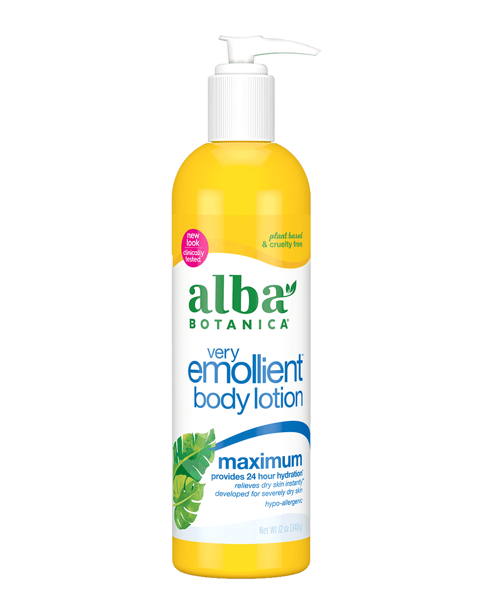 Alba Botanical very emollient body lotion.
