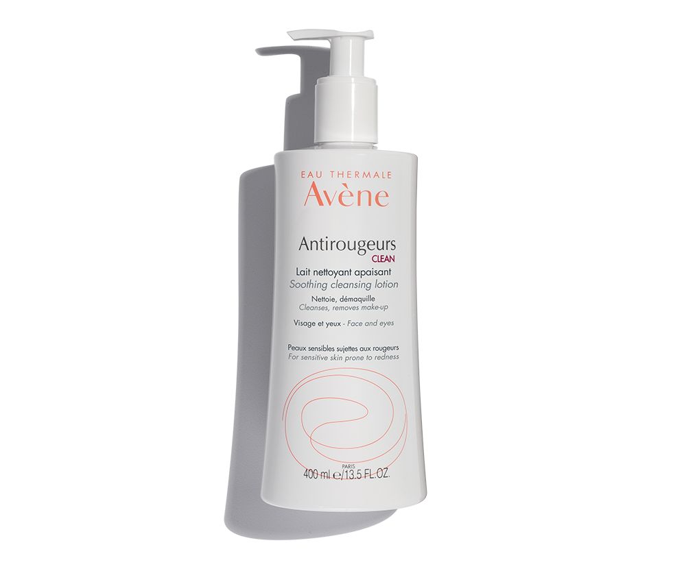 Avene Antirougeurs CLEAN Soothing Cleansing Lotion.