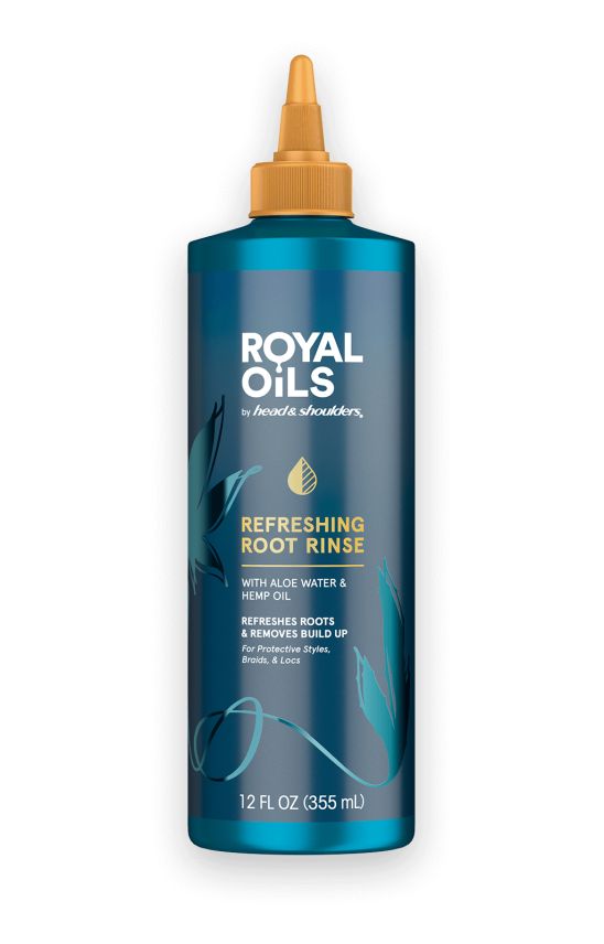 Head and shoulders ROYAL OILS REFRESHING ROOT RINSE.
