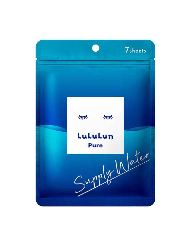 Lululun Lululun Pure Sheet Mask SUPPLY WATER 7PCS.