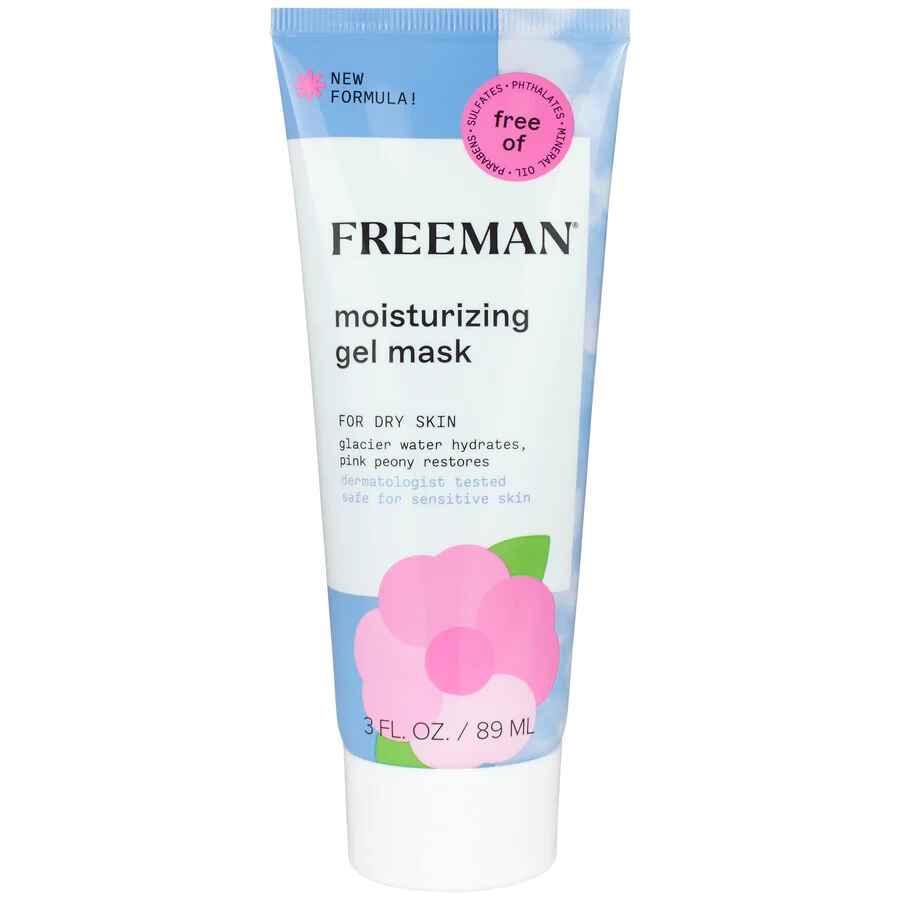 Freeman Moisturizing Glacier Water Pink Peony Gel Mask.