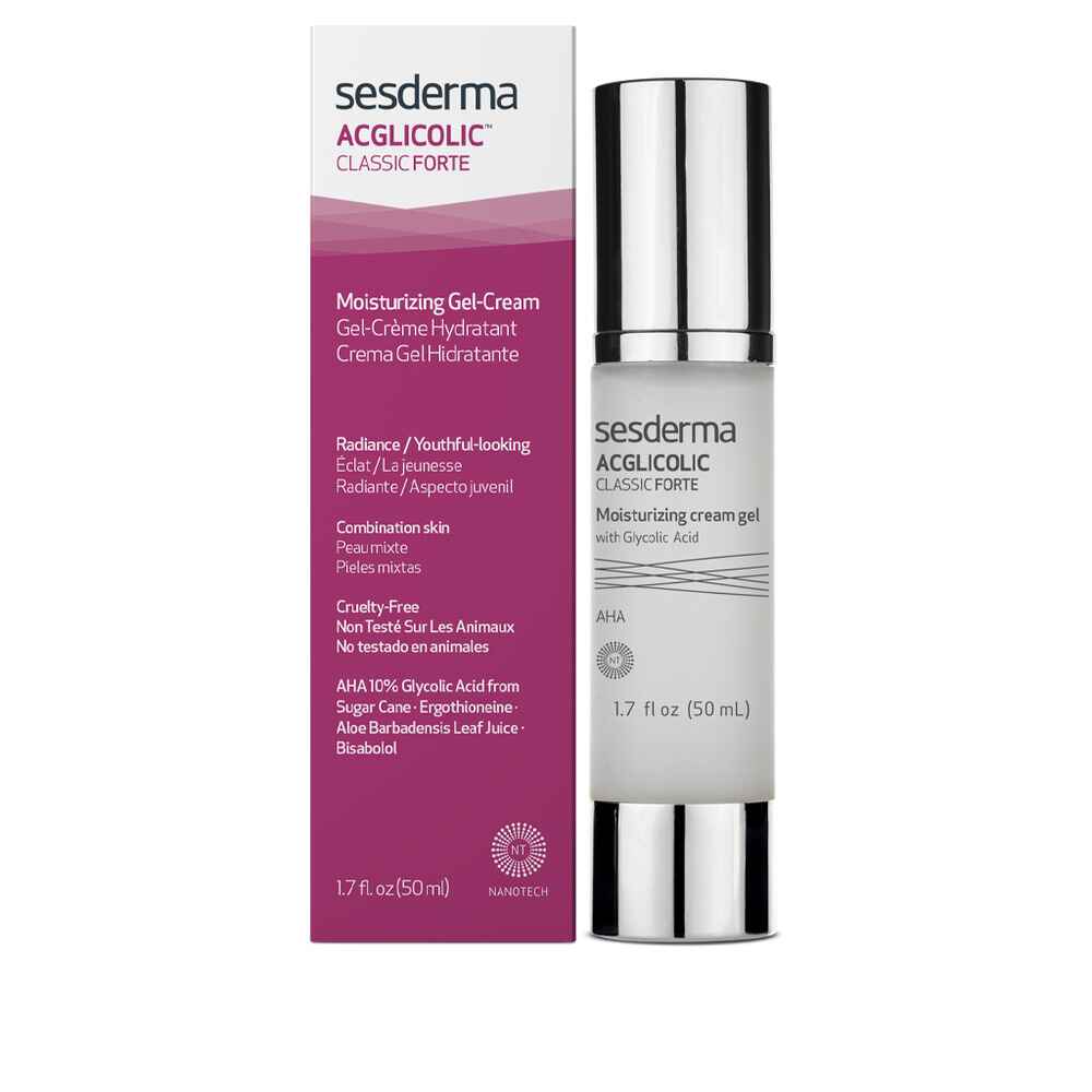 Sesderma ACGLICOLIC CLASSIC Moisturizing Gel Cream Forte 1 7 fl Oz.