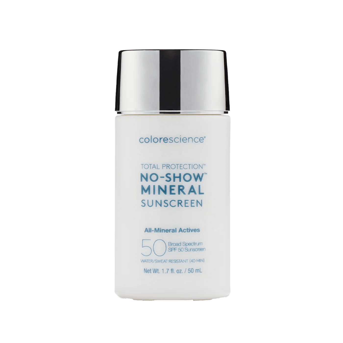 Colorescience Total Protection® No-Show® Mineral Sunscreen SPF 50.