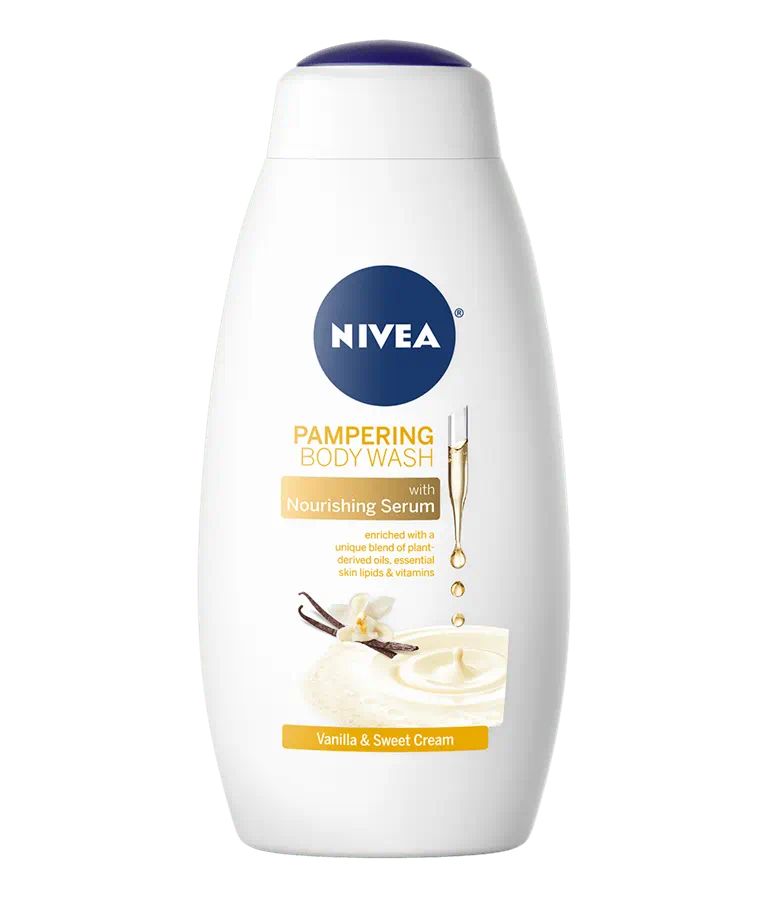 Nivea VANILLA and SWEET CREAM.