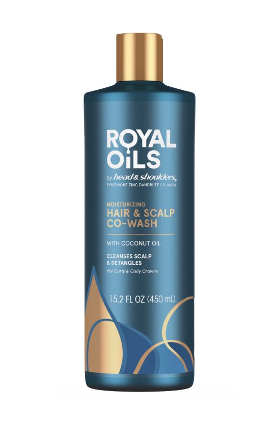 Head and shoulders ROYAL OILS MOISTURIZING CO WASH.
