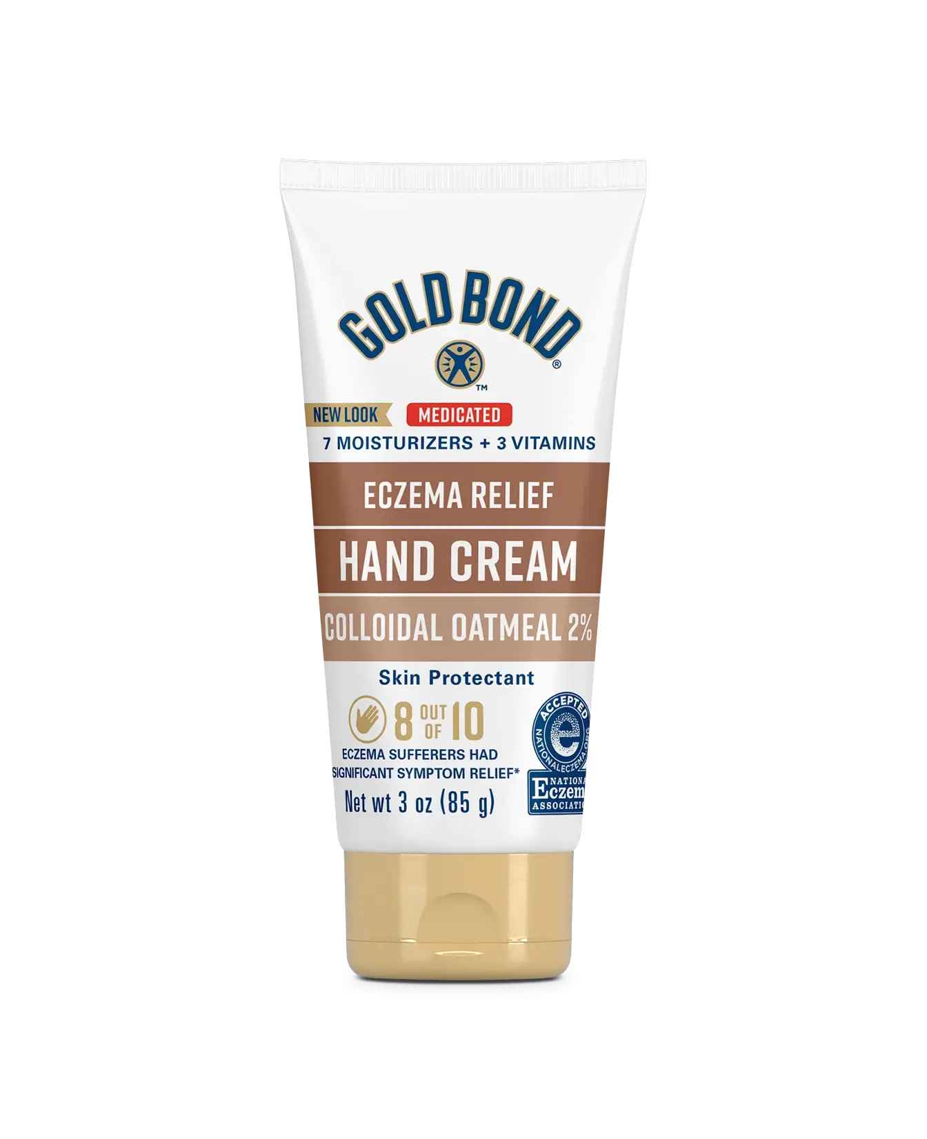 Gold Bond Eczema Relief Medicated Hand Cream.