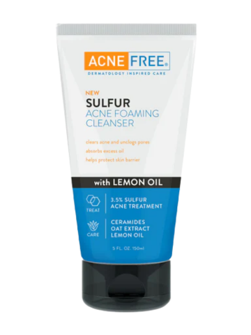 acnefree-sulfur-acne-foaming-cleanser.