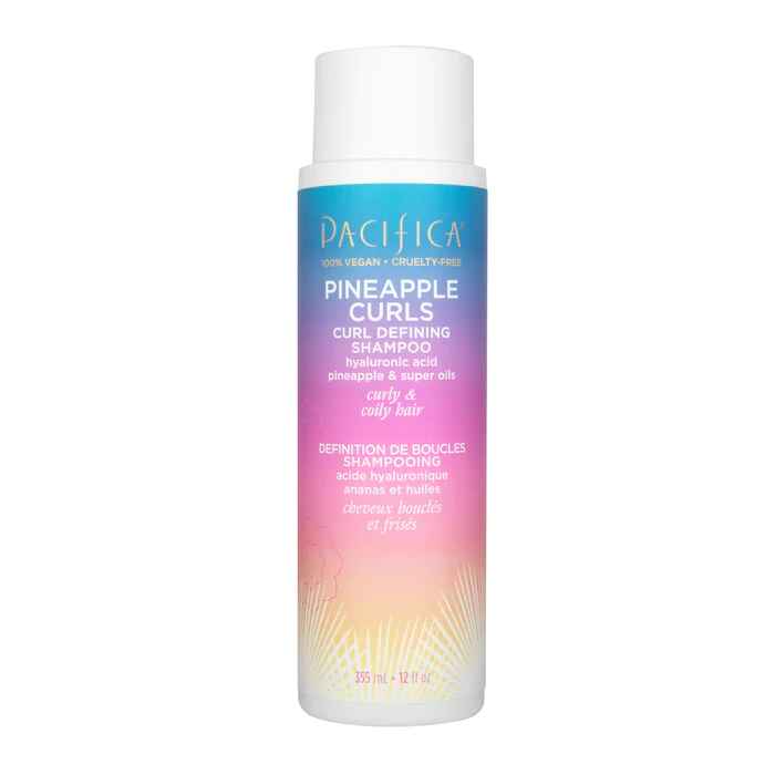 Pacifica Pineapple Curls Curl Defining Shampoo.
