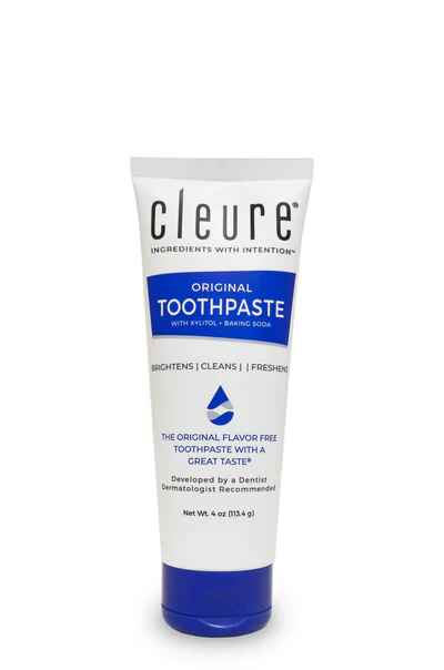 Cleure Toothpaste - Original Without Flavor 4oz.