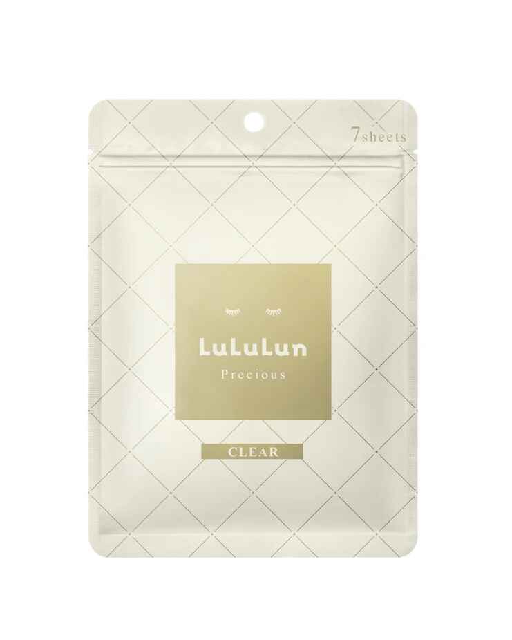 Lululun Lululun Precious Sheet Mask CLEAR White 7PCS.