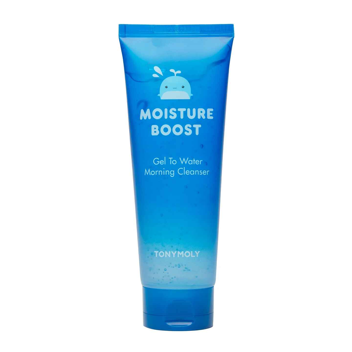 Tonymoly Moisture Boost Gel To Water Morning Cleanser.