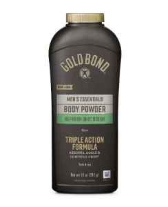 Gold Bond Mens Essentials Body Powder Refresh 360 Scent.