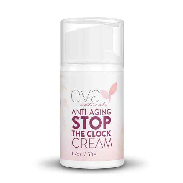 Eva Naturals Stop The Clock Anti Aging Cream 1 7 oz.