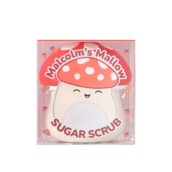 Tonymoly Squishmallows x TONYMOLY Malcolms Mallow Strawberry Sugar Scrub.