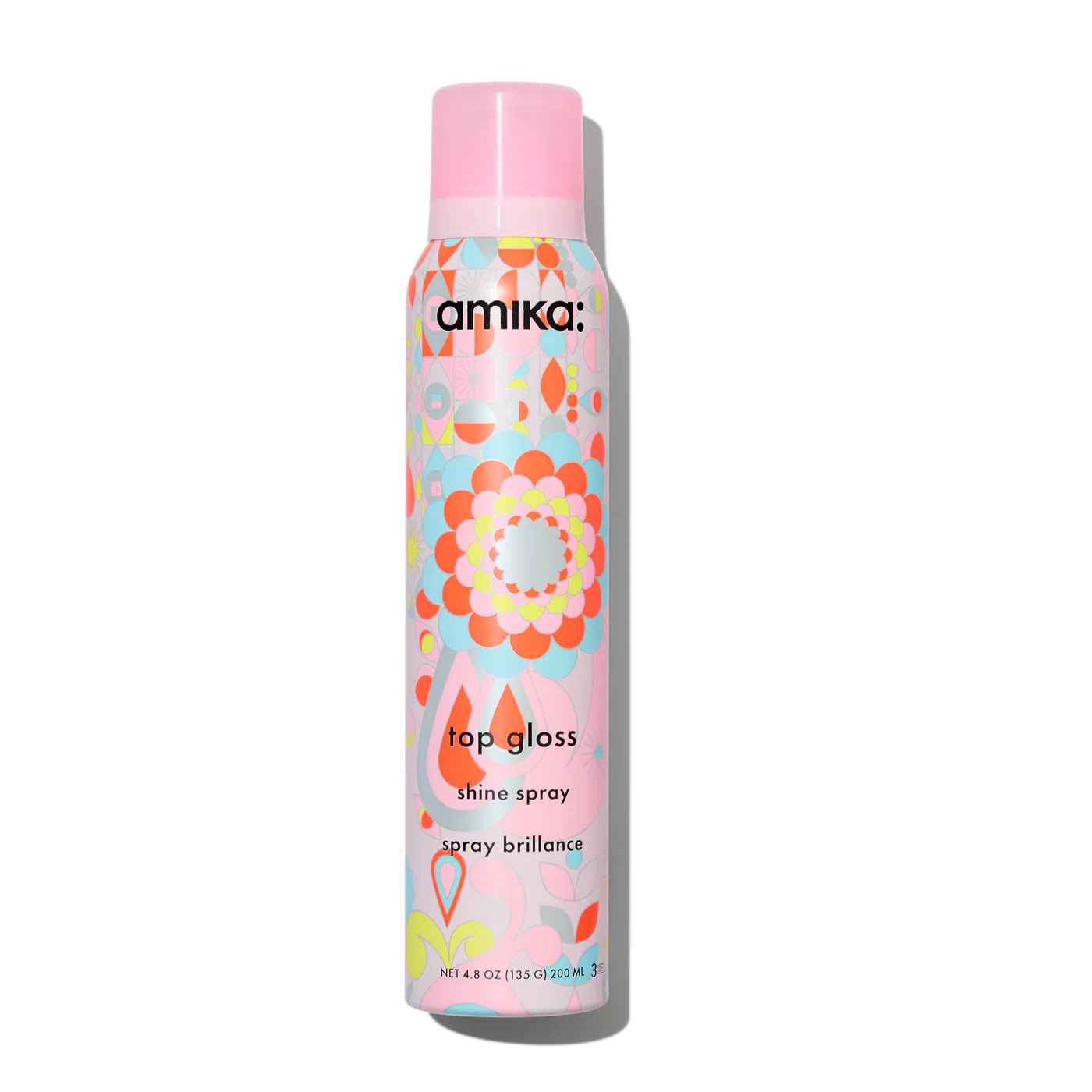 Amika top gloss hair shine spray.