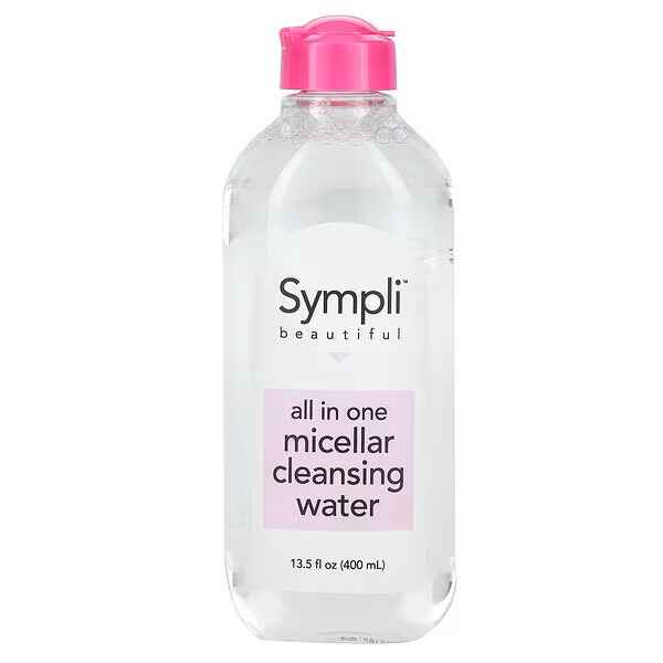 Sympli Beautiful All In One Micellar Cleansing Water.