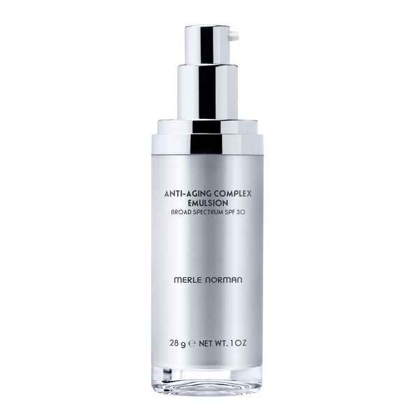Merle Norman Anti-Aging Complex Emulsion Broad Spectrum SPF 30.