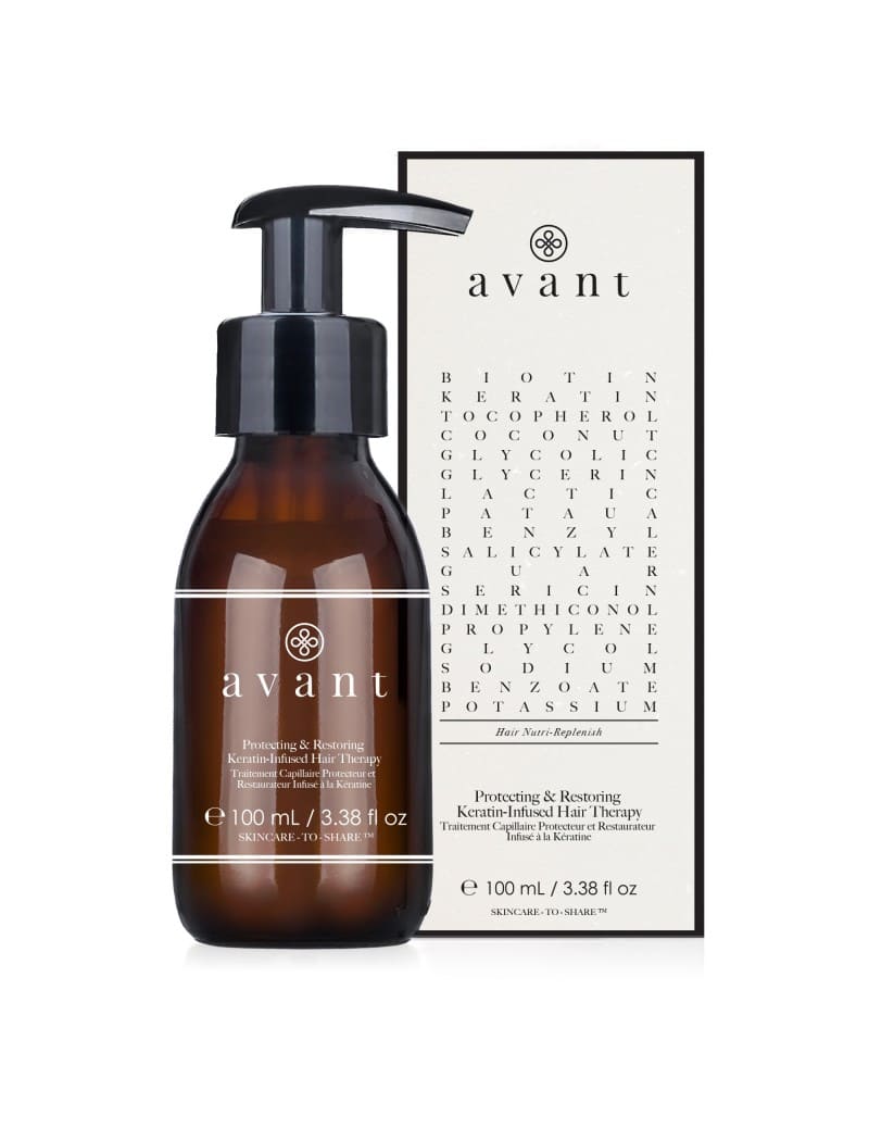 Avant skincare Protecting & Restoring Keratin-Infused Hair Therapy.