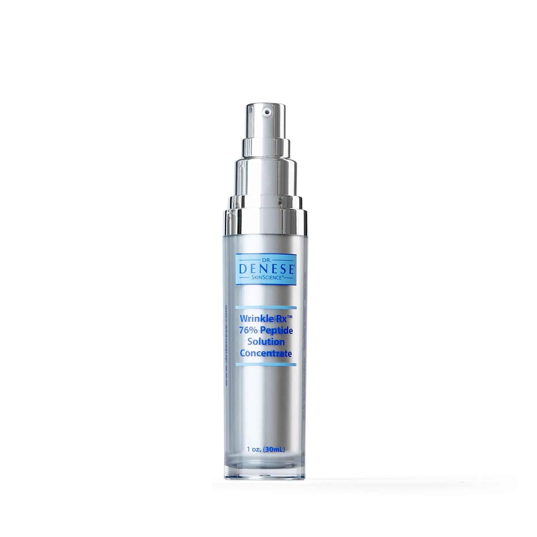 Dr Denese Skin Science Wrinkle Rx 76 Peptide Solution Concentrate.