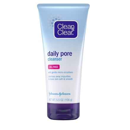 Clean and Clear Daily Pore Cleanser.