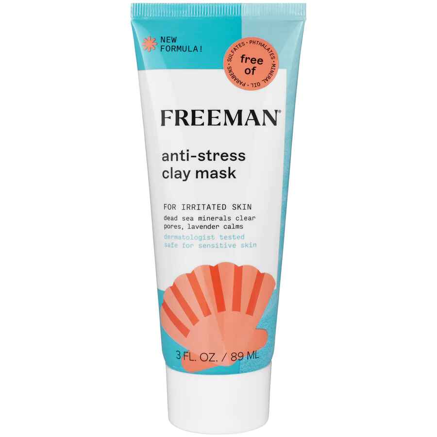 Freeman Anti Stress Dead Sea Minerals and Lavender Clay Mask.